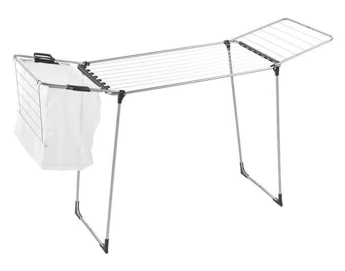 METALTEX Wäschetrockner Tempest 18 m 175x55x106 cm inkl. Wäschesack/Sockenhalter