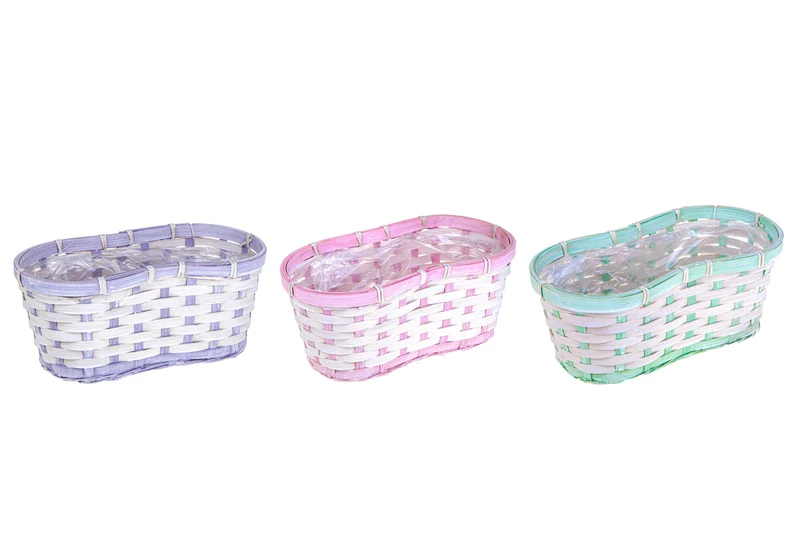 Set 6 Cesti Pavesino per 2 Vasi Larghezza 31 cm