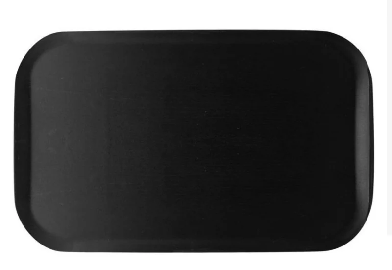 Tablett Rocca GN Grain black rutschfest