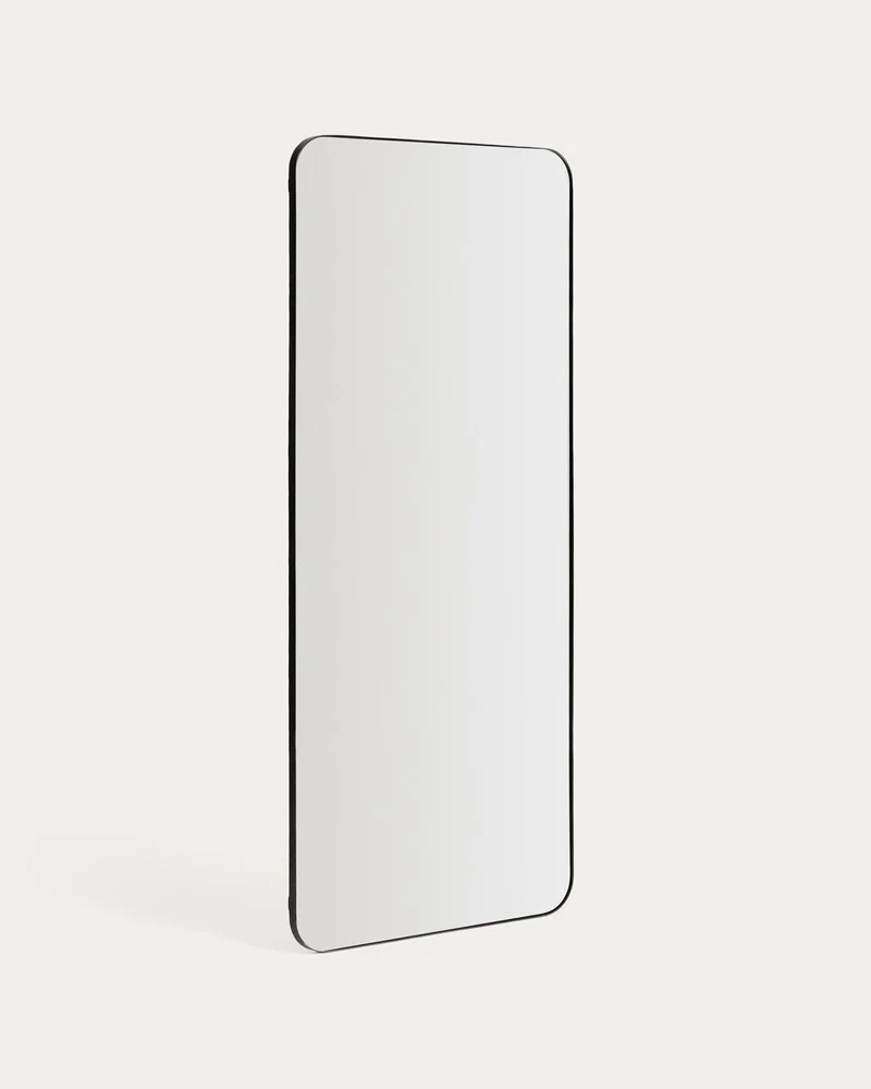 Spiegel Marco mit schwarzem Metall, 80 x 180 cm