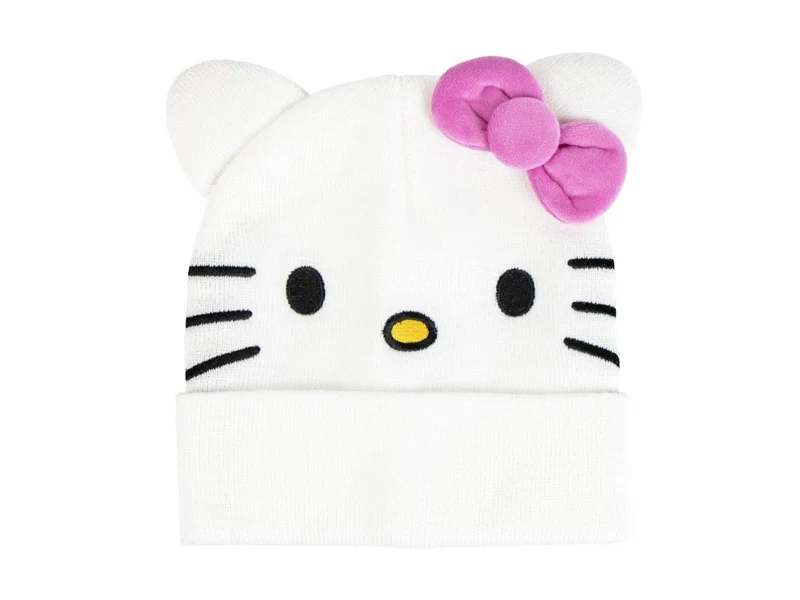 Hello kitty cappello lavorato a maglia inverno