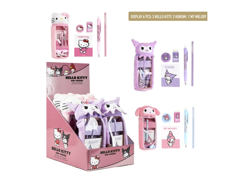 Hello kitty torna all'astuccio sch plush