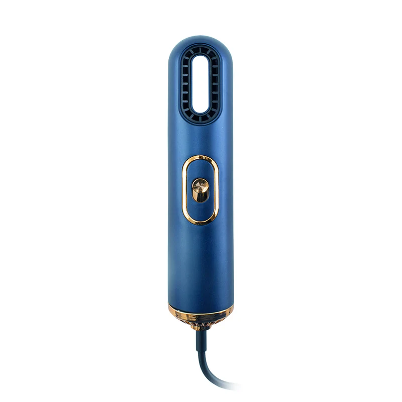 Asciugacapelli Phon Compatto 2000W con Ioni Negativi Blu