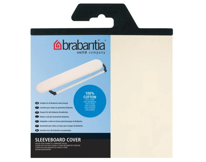 BRABANTIA Ärmelbrettbezug ecru 60x10 cm