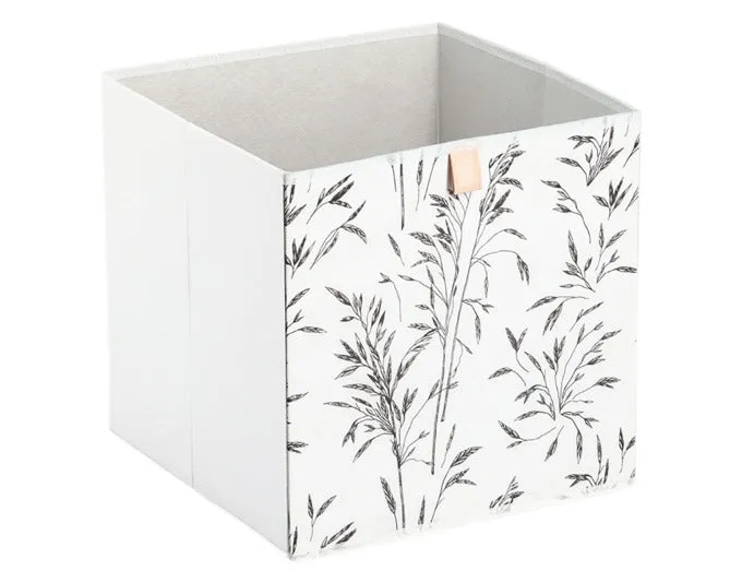 ZELLER Aufbewahrungsbox Grass Vlies weiss 32x32x32 cm