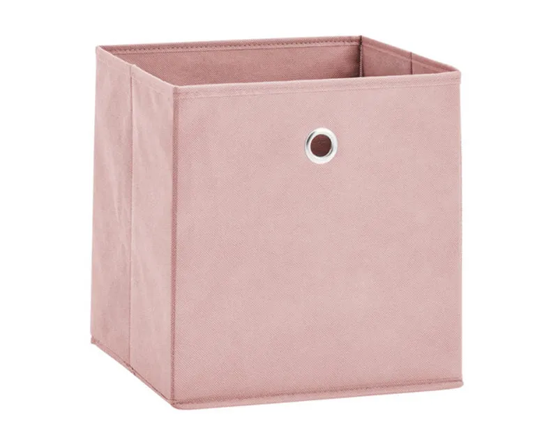 ZELLER Aufbewahrungsbox Vlies rosé 28x28x28 cm