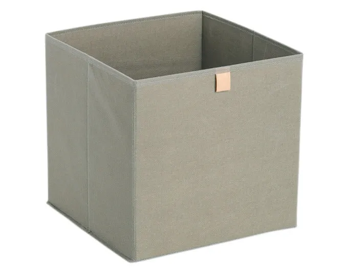 ZELLER Aufbewahrungsbox Vlies khaki 32x32x32 cm