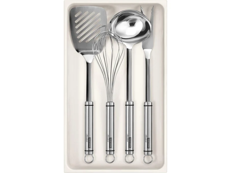 Porta utensili Tescoma FlexiSpace bianco in plastica 37x22 cm