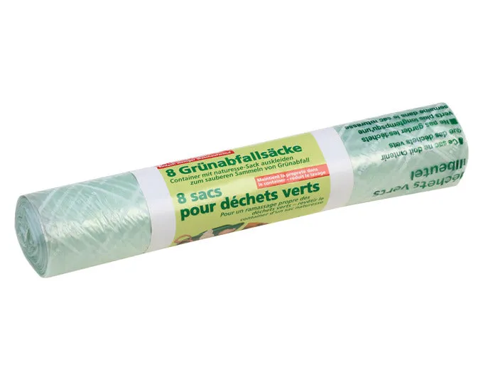 NATURESSE Grünabfallsäcke 8 Stück 240 l