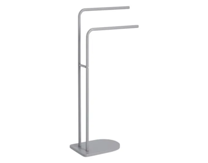 ZELLER Handtuchständer Metall grau 41x20.5x86 cm