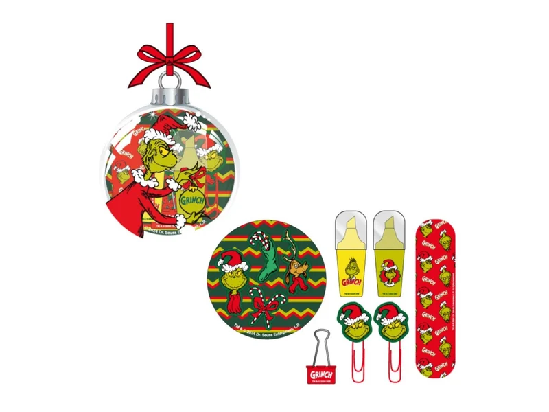 Set cancelleria natale the grinch