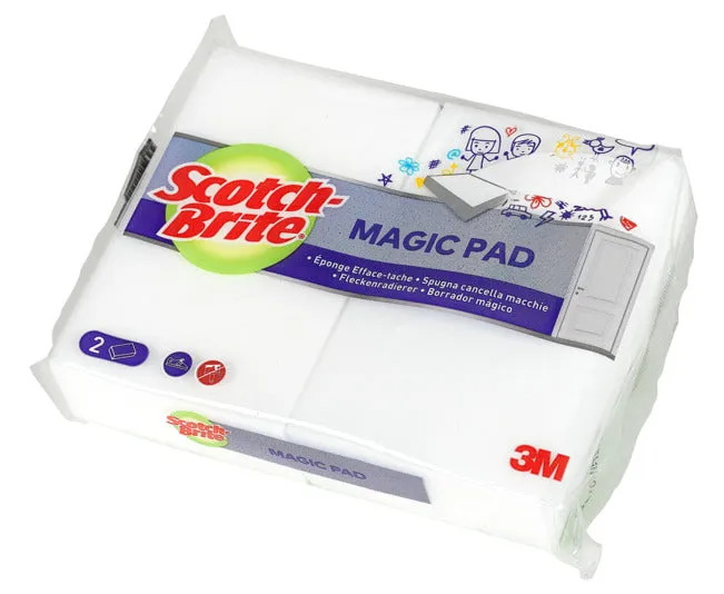 SCOTCH-BRITE Flecken-Radierer Magic Pad 2 Stk.