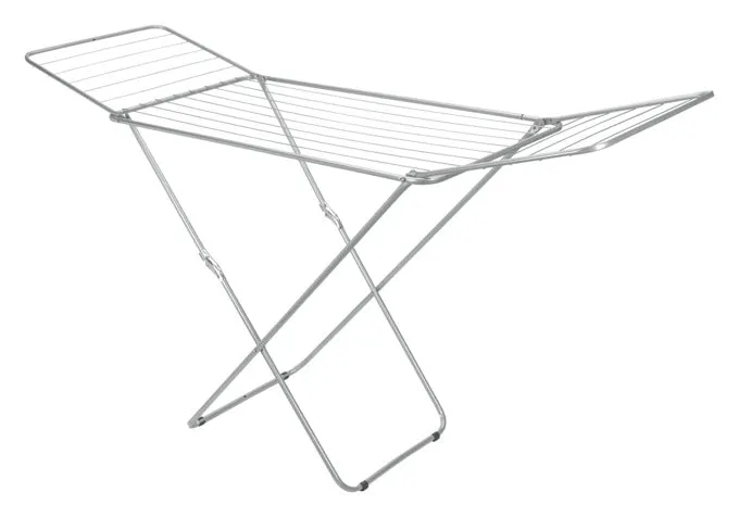 METALTEX Flügelwäschetrockner Vulcano silber 180-106x55x100 cm