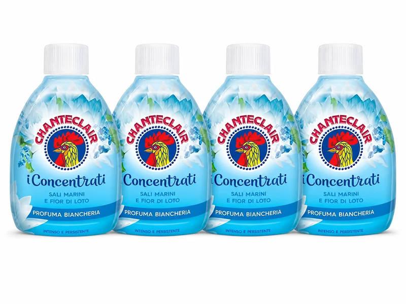 4 Pezzi Chanteclair I Concentrati, Profuma Biancheria 220 Varie Fragranze