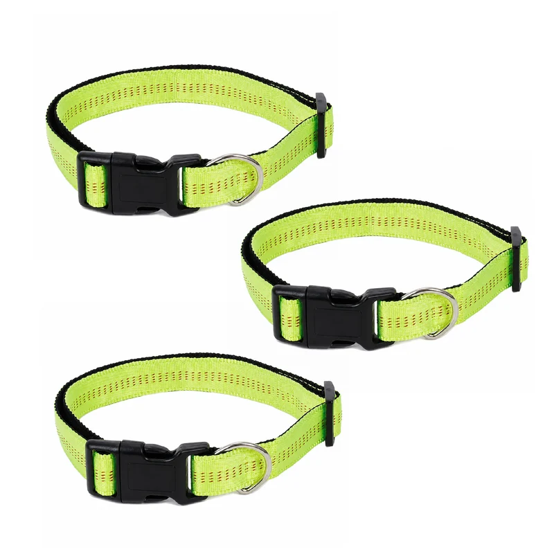 Set 3 Collari per Cani Regolabili Taglia M 35-50 cm Il Gruppone