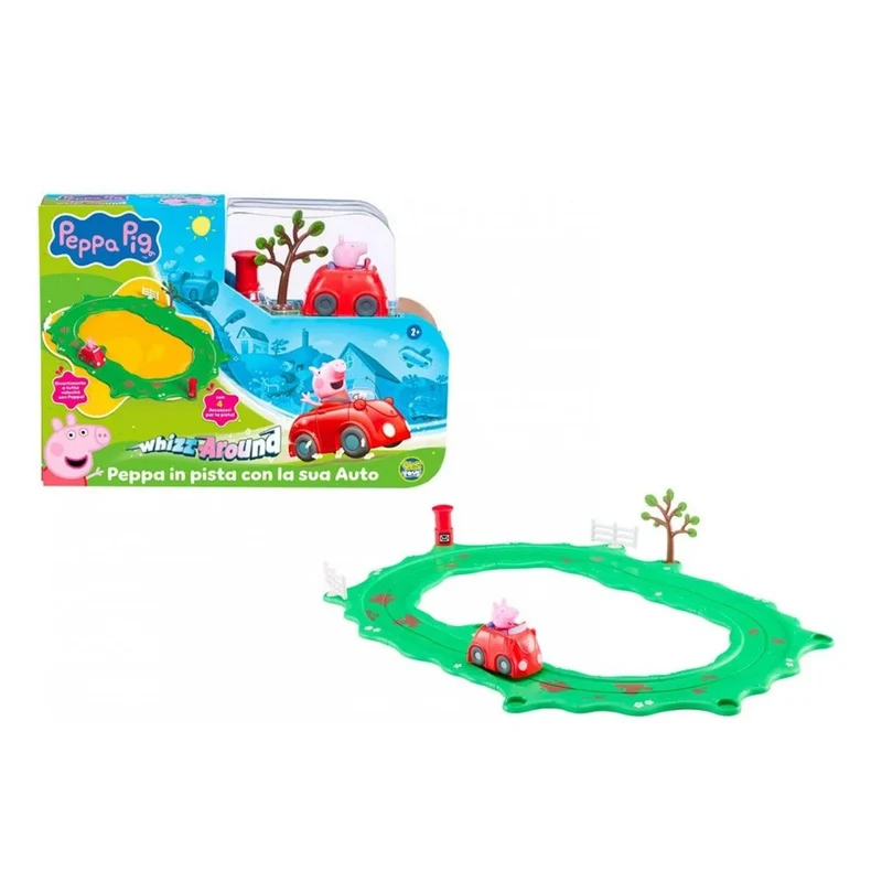 Peppa Pig Pista Completa Con Veicolo