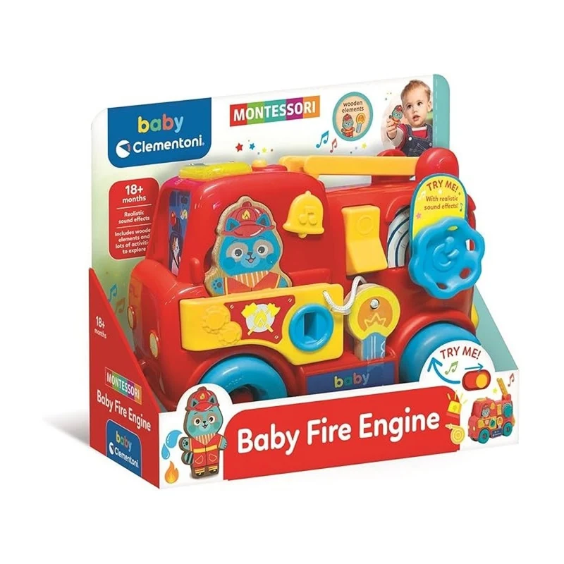 Montessori Baby Fire Truck