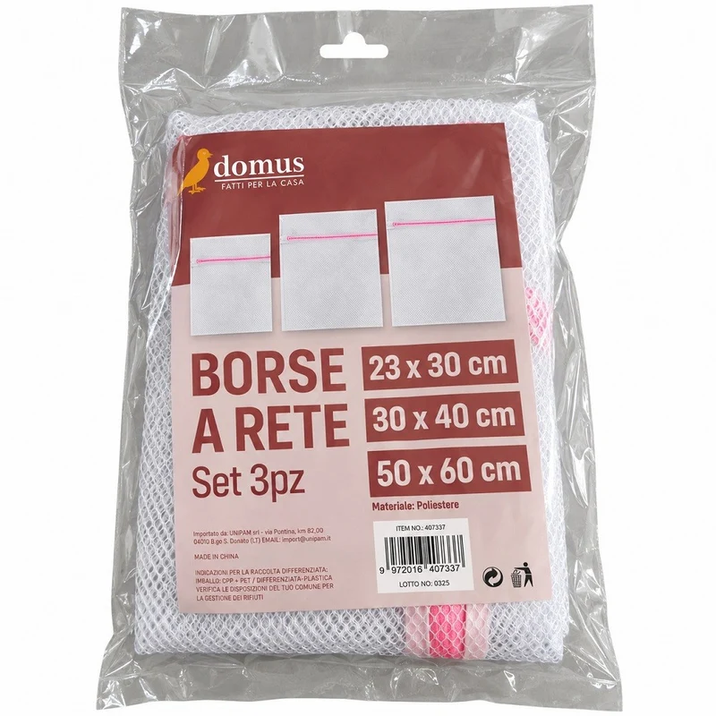Borse a Rete Salvaspazio Set 3 pz