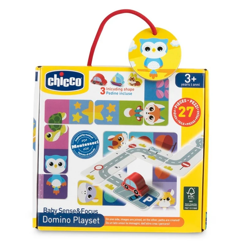 Gioco Domino Montessori 2 in 1 Chicco