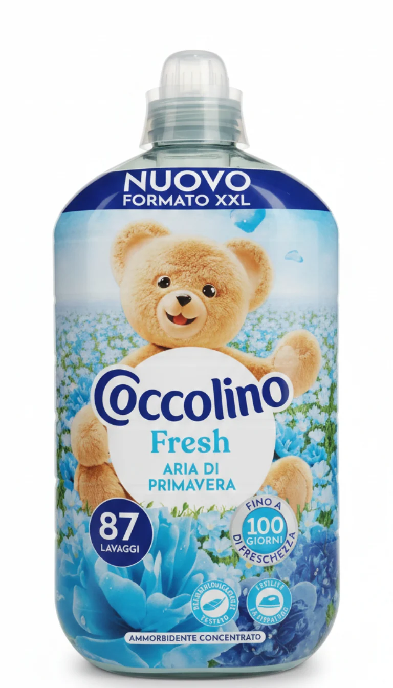 Coccolino - Ammorbidente Concentrato XXL Aria di Primavera – 87 Lavaggi