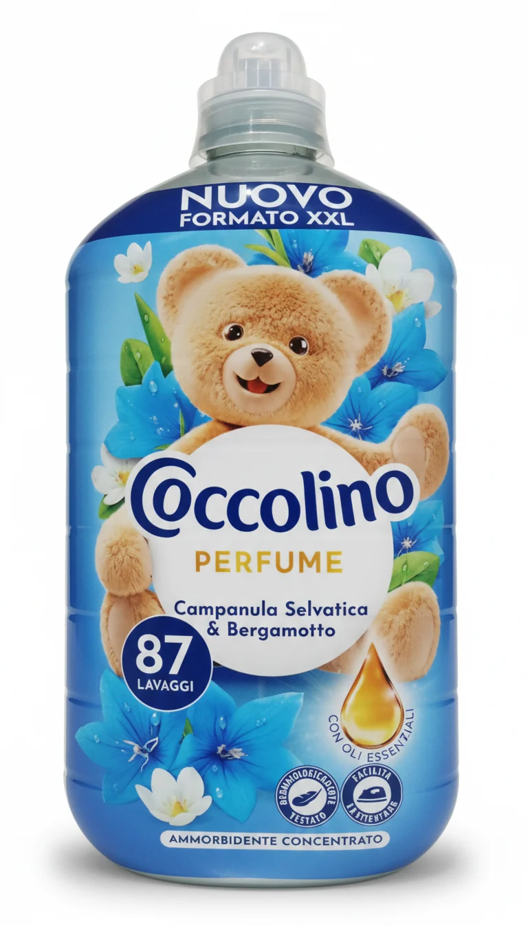 Coccolino - Ammorbidente Concentrato XXL Campanula Selvatica & Bergamotto – 87 Lavaggi