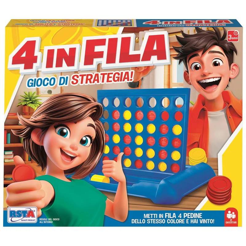 4 In Fila Gioco Da Tavolo