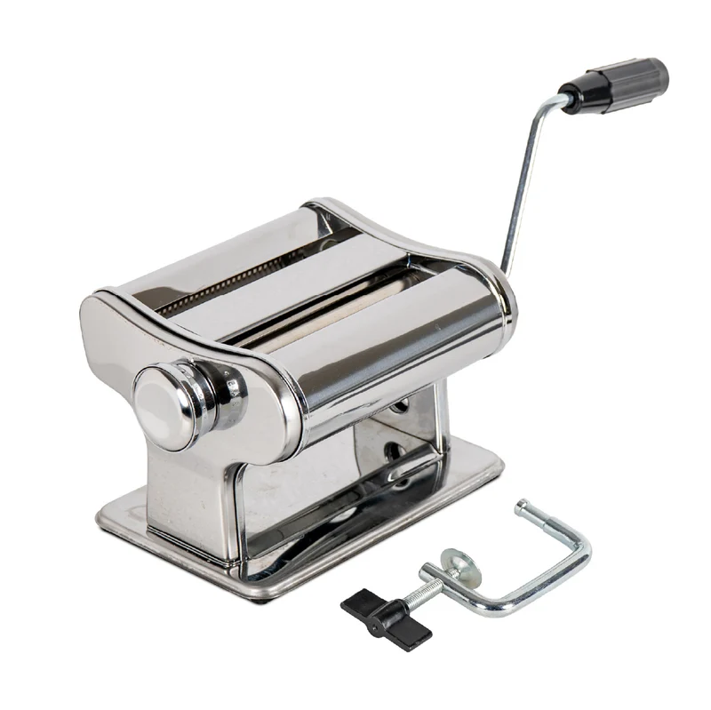 Macchina per Pasta Manuale in Acciaio Inox 9 Livelli di Spessore, Il Gruppone