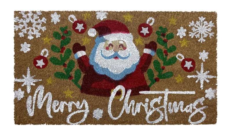 Zerbino Natale In Cocco Ingresso Antiscivolo Gnomi Il Gruppone