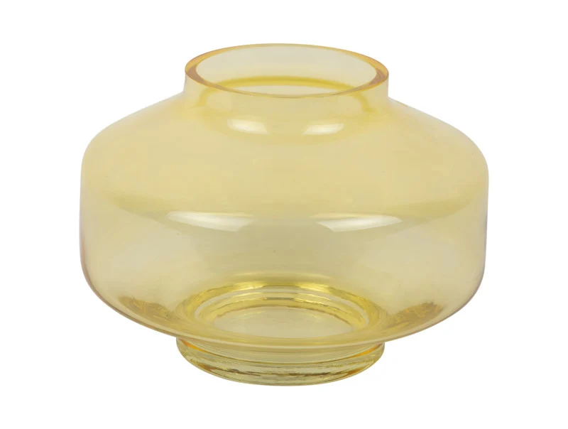Vaso Pasmoso Giallo - Present Time
