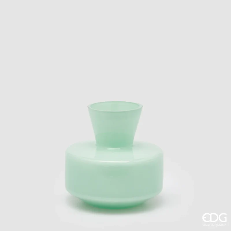 Vaso C/Collo Verde Chiaro - Enzo De Gasperi