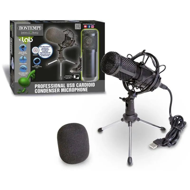 Microfono Professionale A Condensatore