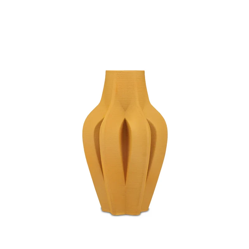 Vaso 3D Atena Ocra - Rituali Domestici