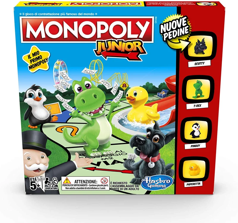 Monopoly Junior Gioco Da Tavolo