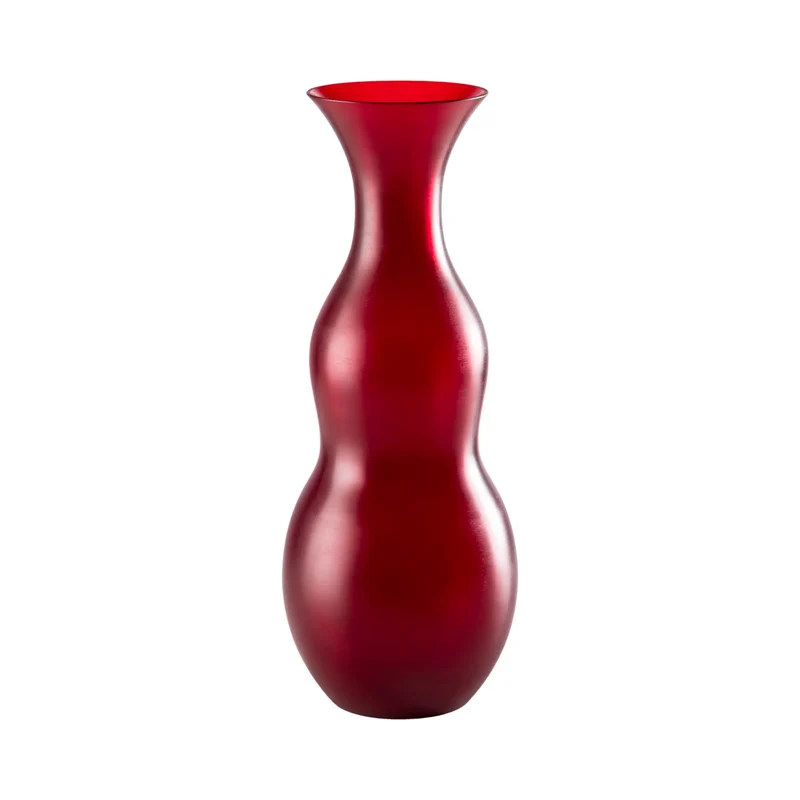 Vaso Pigmenti 516.86 RossoVenezia/Lattimo - Venini