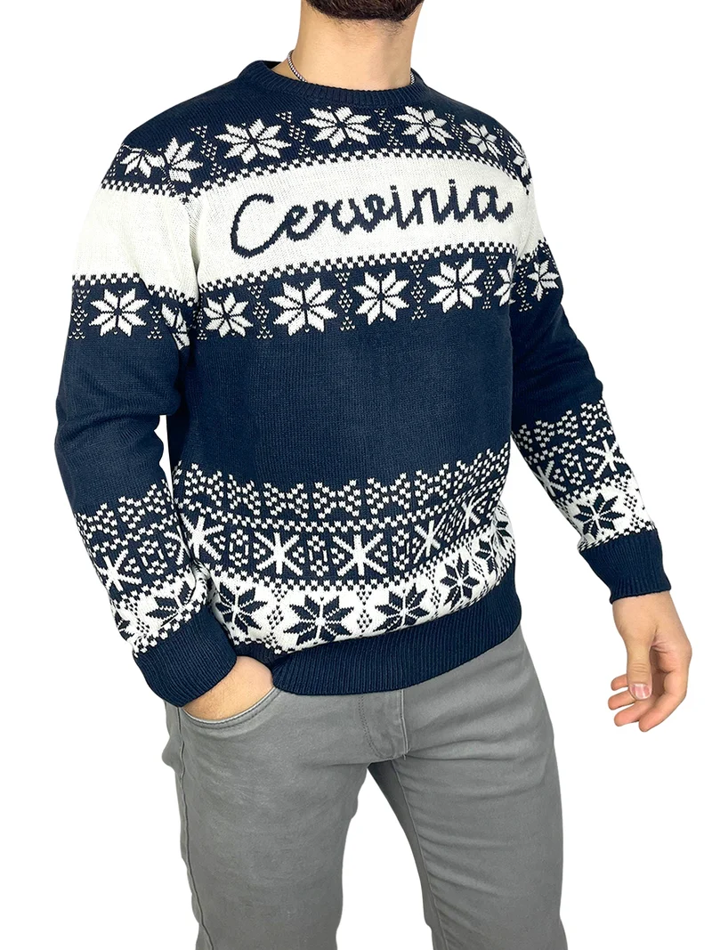 Maglione Natalizio Unisex Uomo Donna Maniche Lunghe Vestibilità Perfetta Senza Prurito Maglioncino Pullover Natale Idee Regalo Maglioni Di Natale Di Coppia Famiglia