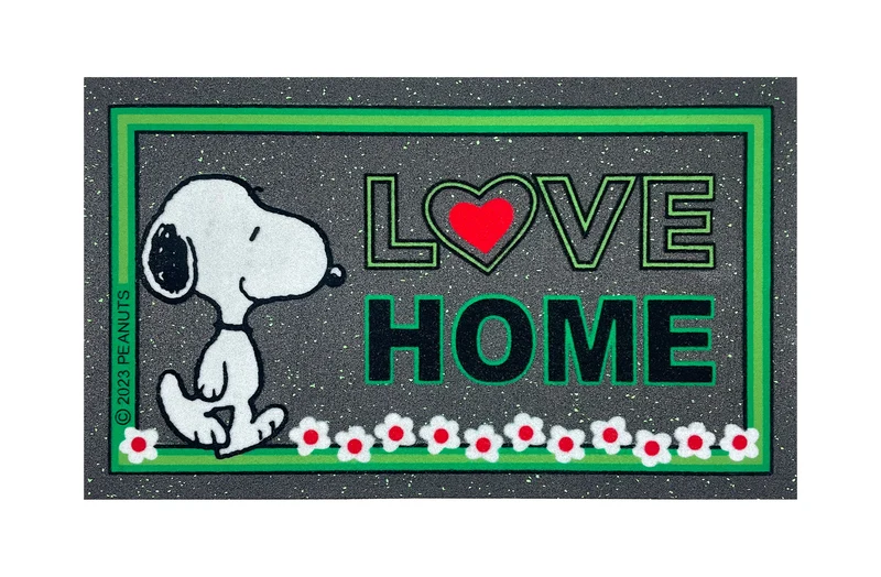Peanuts Zerbino Ingresso Snoopy Originale Rettangolare 40 x 60 Cm Il Gruppone