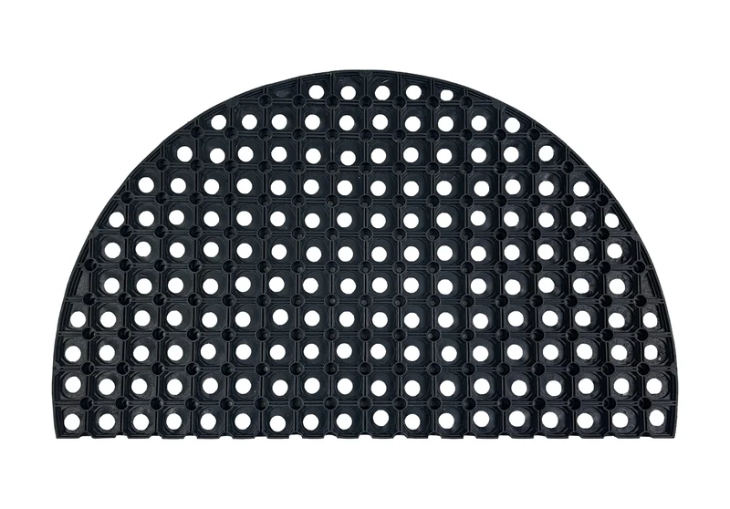 Zerbino In Gomma Antiscivolo 45 x 75 Cm Ingresso Resistente A MezzaLuna Il Gruppone