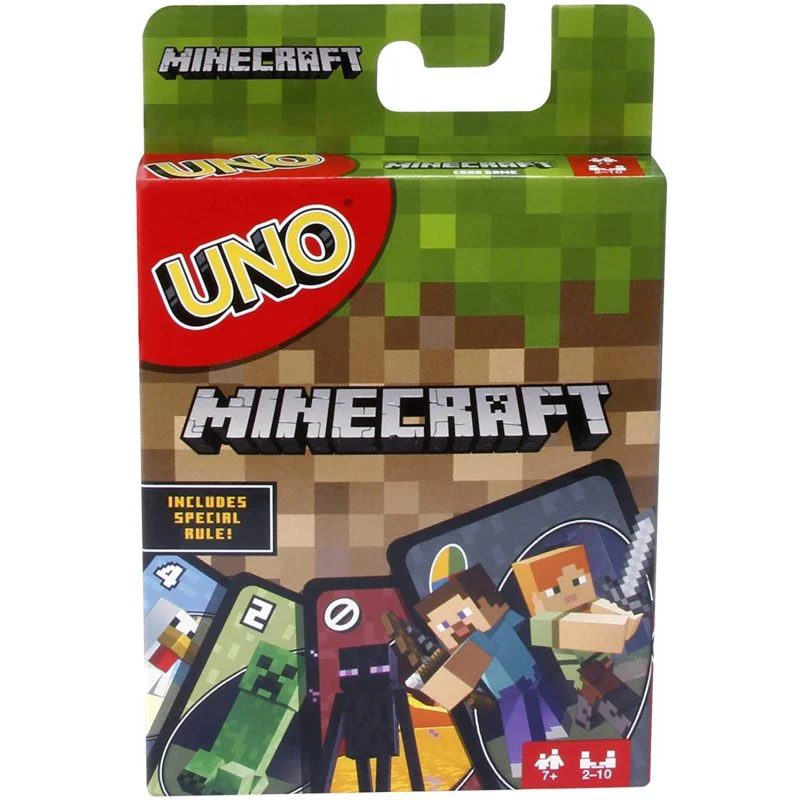 Uno Minecraft Fpd61 Gioco Da Tavolo