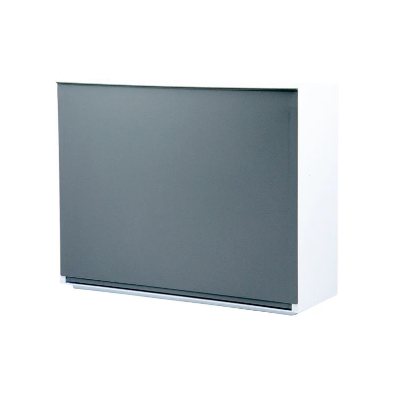 Scarpiera Liscia A Parete 16x51,5x39cm Grigio
