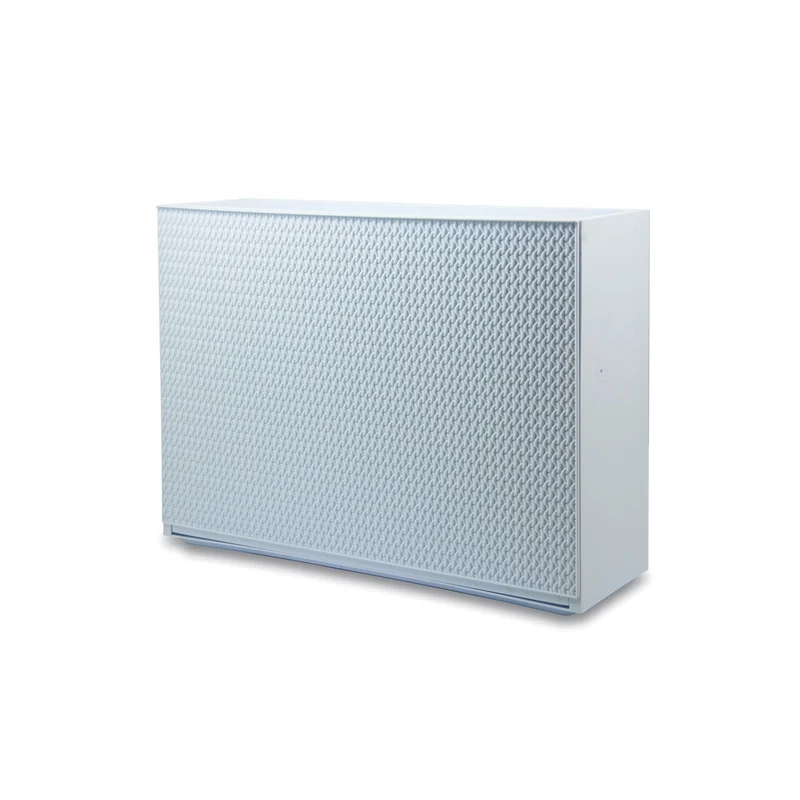 Scarpiera Intreccio A Parete 16x51,5x39cm Bianco