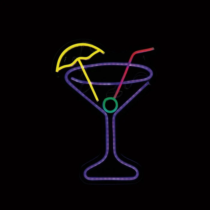 Insegna luminosa neon LED - Cocktail