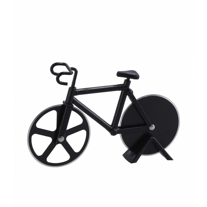 Rotella per pizza a forma di bicicletta