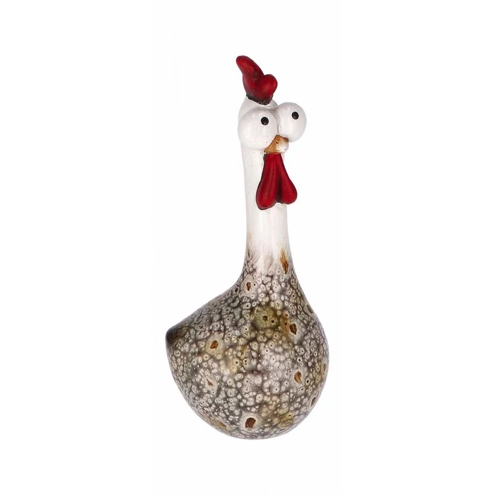 Decorazione in ceramica pollo 21 cm