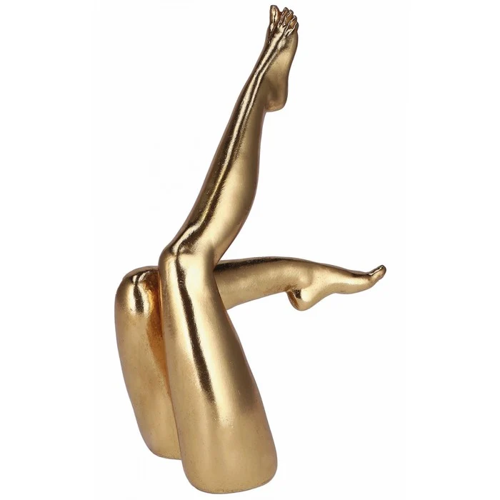 Decorazione in resina gambe 31 cm