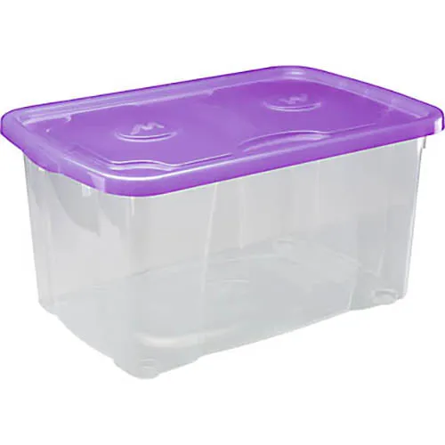 Box Trasparente Con Coperchio Simply Roller4