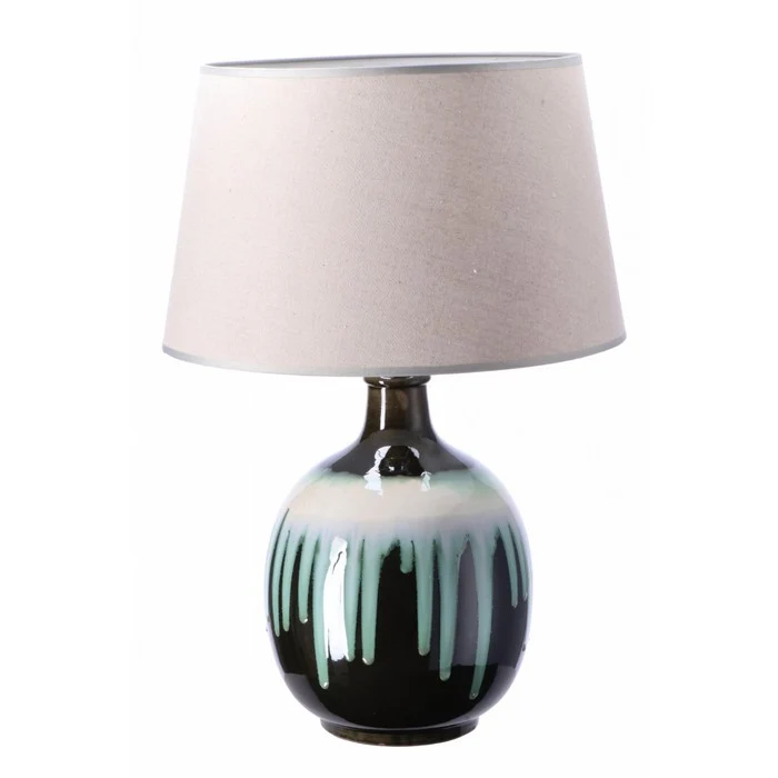 Lampada da tavolo con base in ceramica - Curly