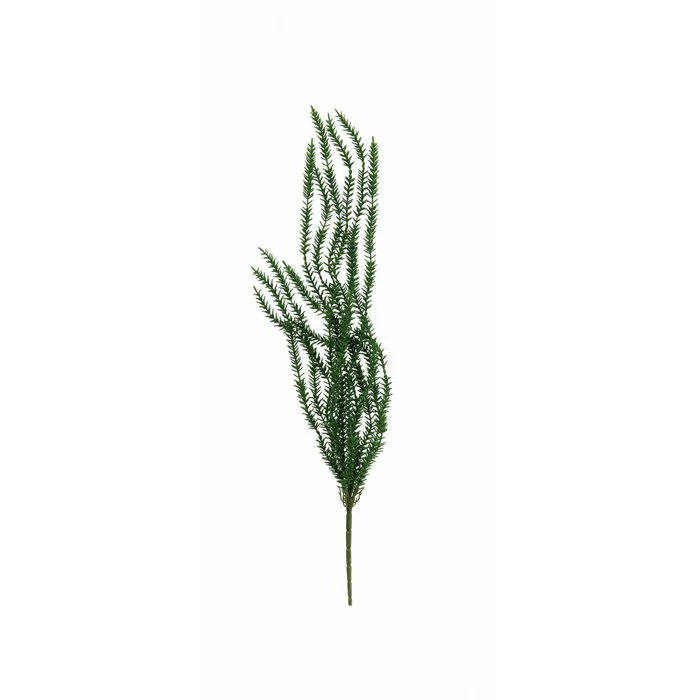 Ramoscello artificiale verde per decorazione 67 cm
