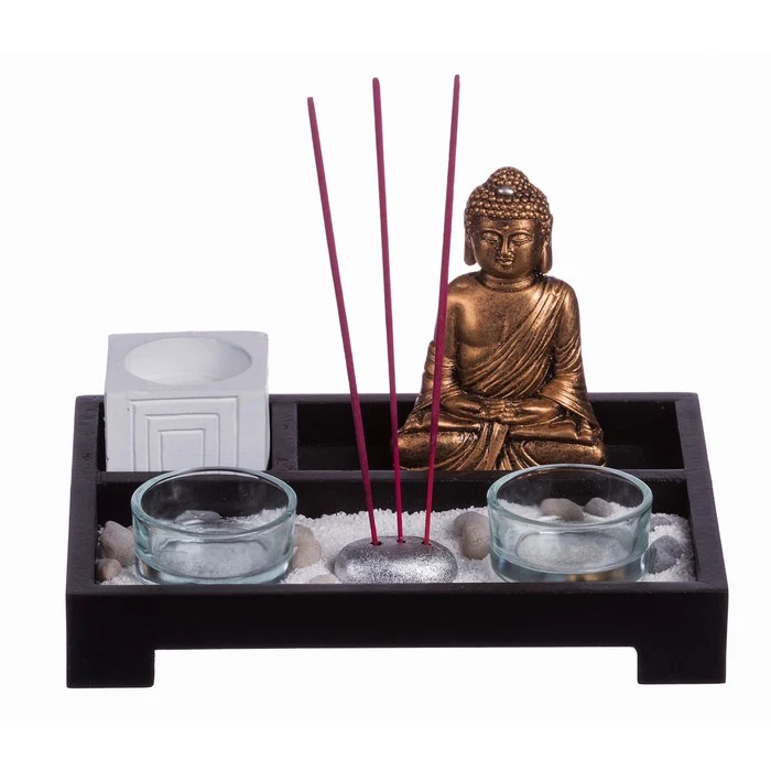 Giardino zen quadrato in mdf