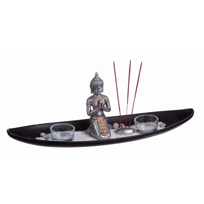 Giardino zen ovale in mdf
