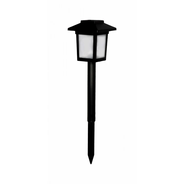 Lampada solare 10 led bianco caldo 33 cm